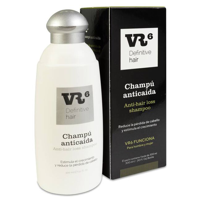 VR6 Definitive Hair Champú Anticaída, 300 ml