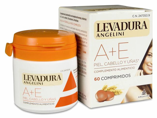 Angelini Levadura A+E, 60 Comprimidos