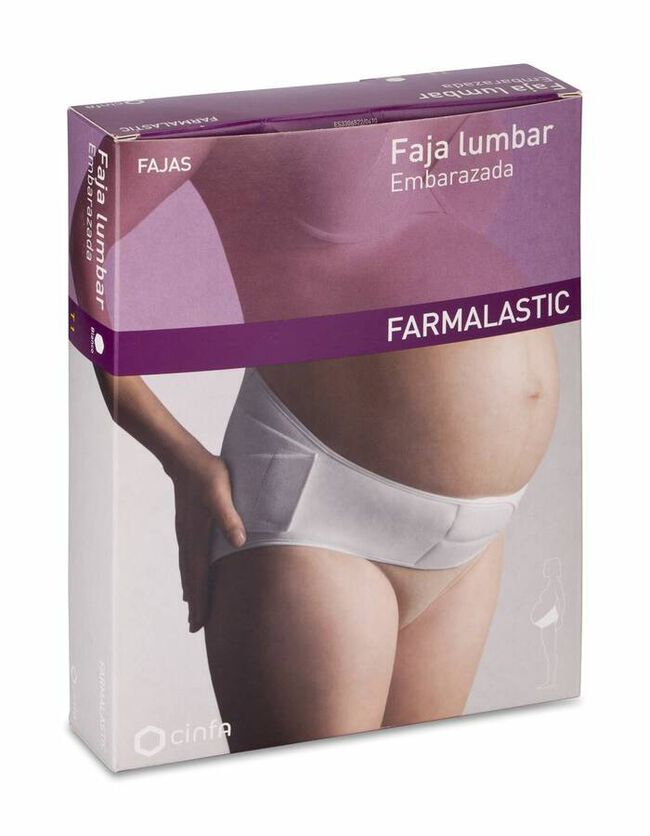 Farmalastic Faja Lumbar Embarazada Talla 1, 1 Ud image number null