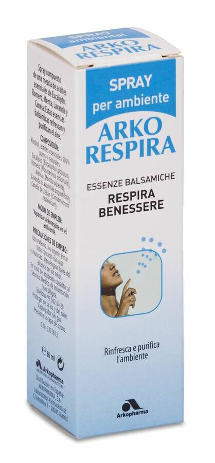 Arkopharma Arkorespira Spray Balsámico Aceite Esencial, 30 ml
