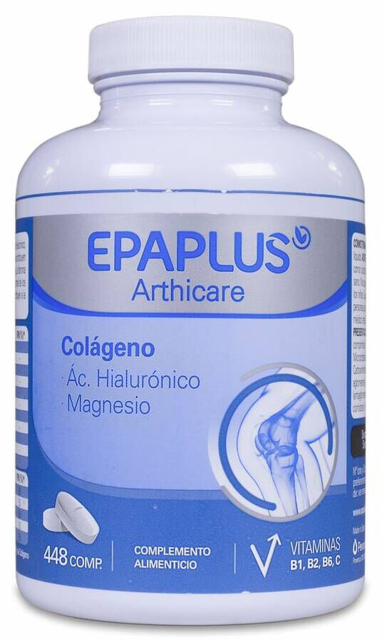 Epaplus Colágeno + Ác. Hialurónico + Magnesio, 448 Comprimidos