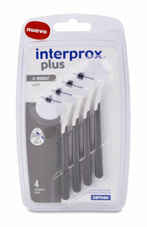 Cepillo Dental Interproximal Interprox Plus X-Maxi, 4 Uds