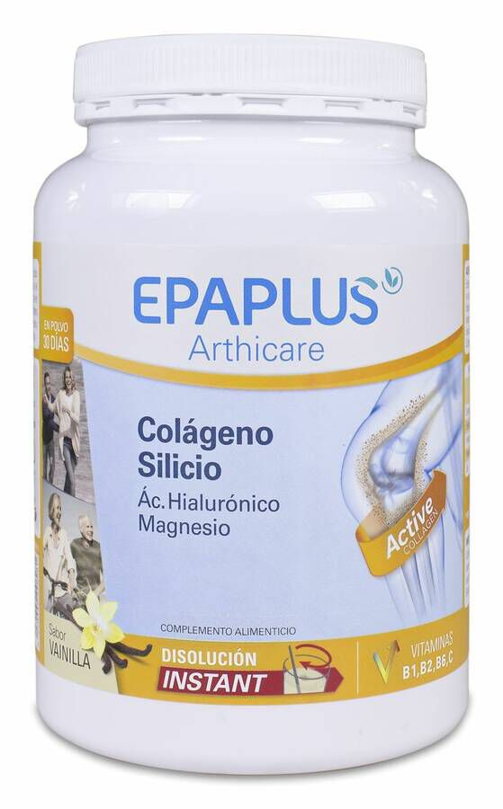 Epaplus Arthicare Colágeno + Silicio Sabor Vainilla, 334 g