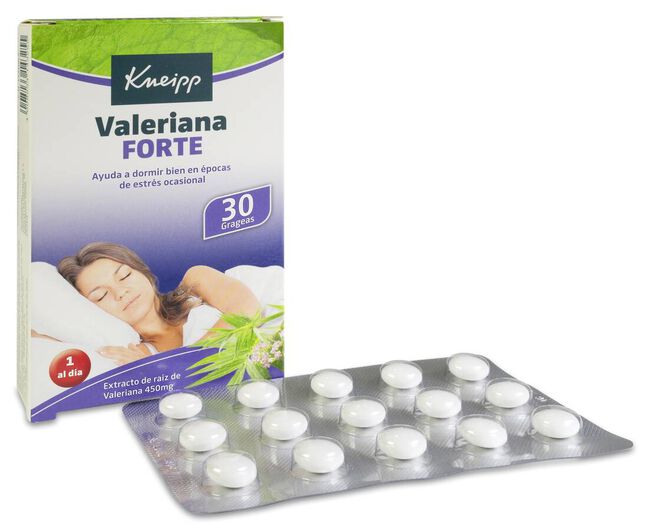 Valeriana Forte, 30 Grajeas
