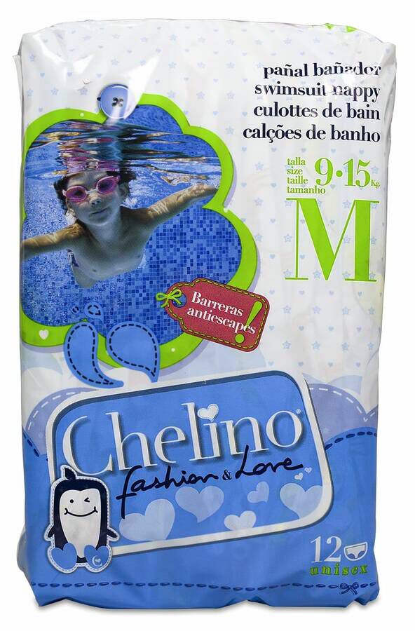Chelino F&L Swimmers T-M 9-15KG, 12 Uds