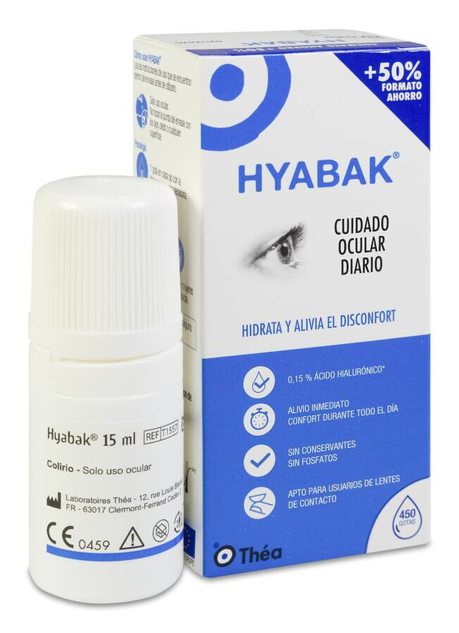 Hyabak Colirio, 15 ml