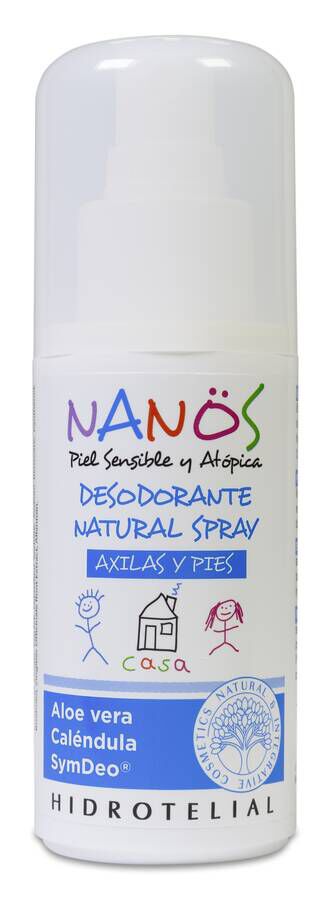 Desodorante Natural Spray Axilas y Pies, 75 ml