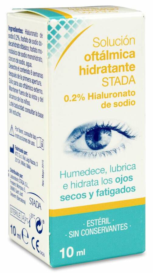 Care+ Solución Oftálmica Hidratante, 10 ml