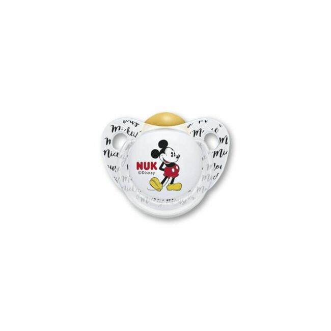 Nuk Trendiline Mickey Mouse Chupete Látex 0-6 M, 1 Ud