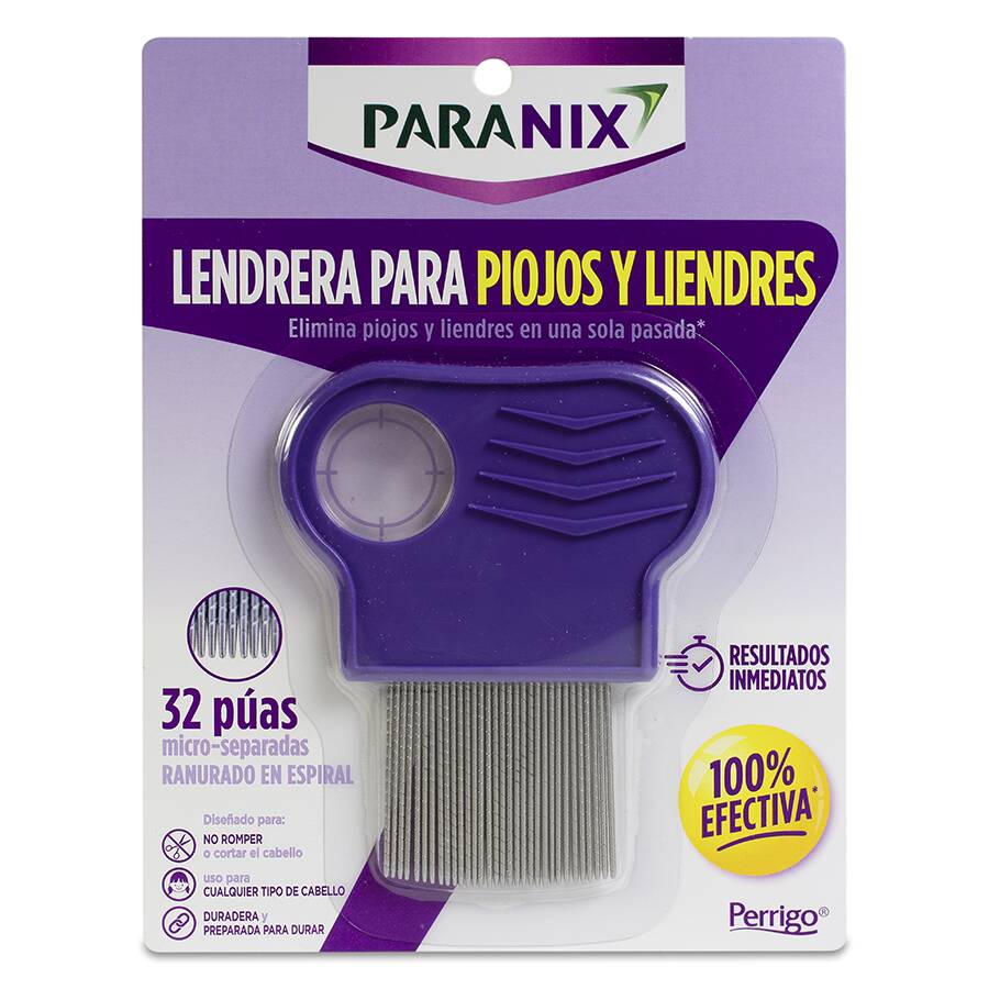 Paranix Peine Antipiojos Lendrera, 1 Ud image number null