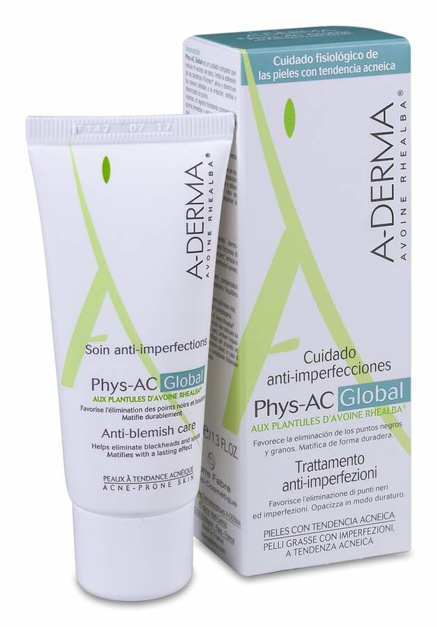 A-Derma Phys-AC Anti Imperfecciones, 40 ml image number null