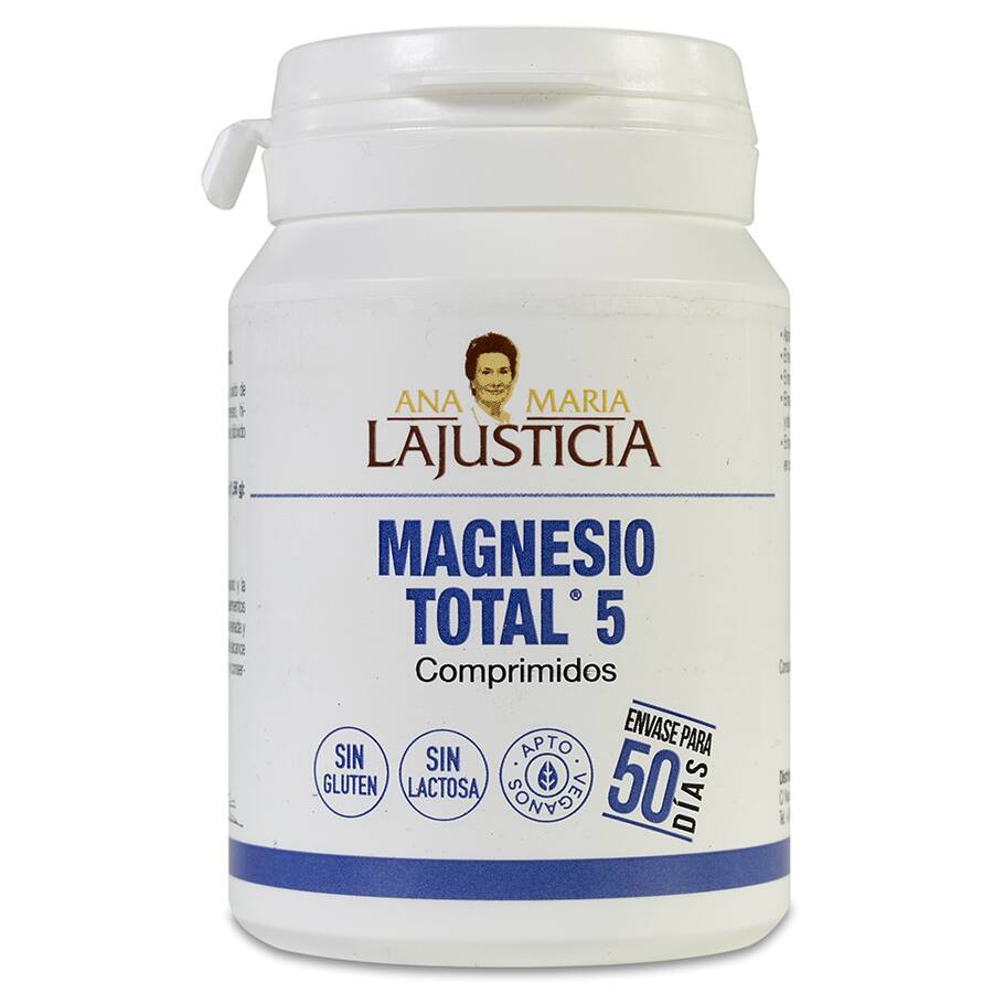 Ana María Lajusticia Magnesio Total 5 Sales, 100 Comprimidos image number null