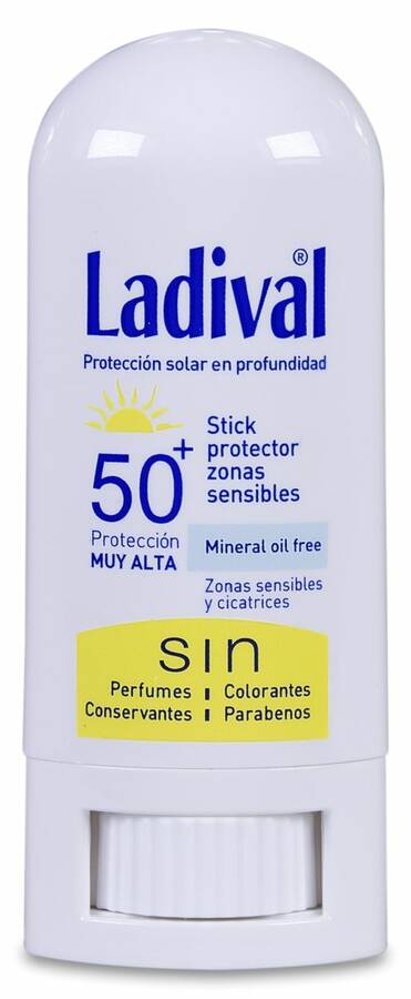 Ladival Stick Zonas Sensibles SPF 50+, 8 g image number null