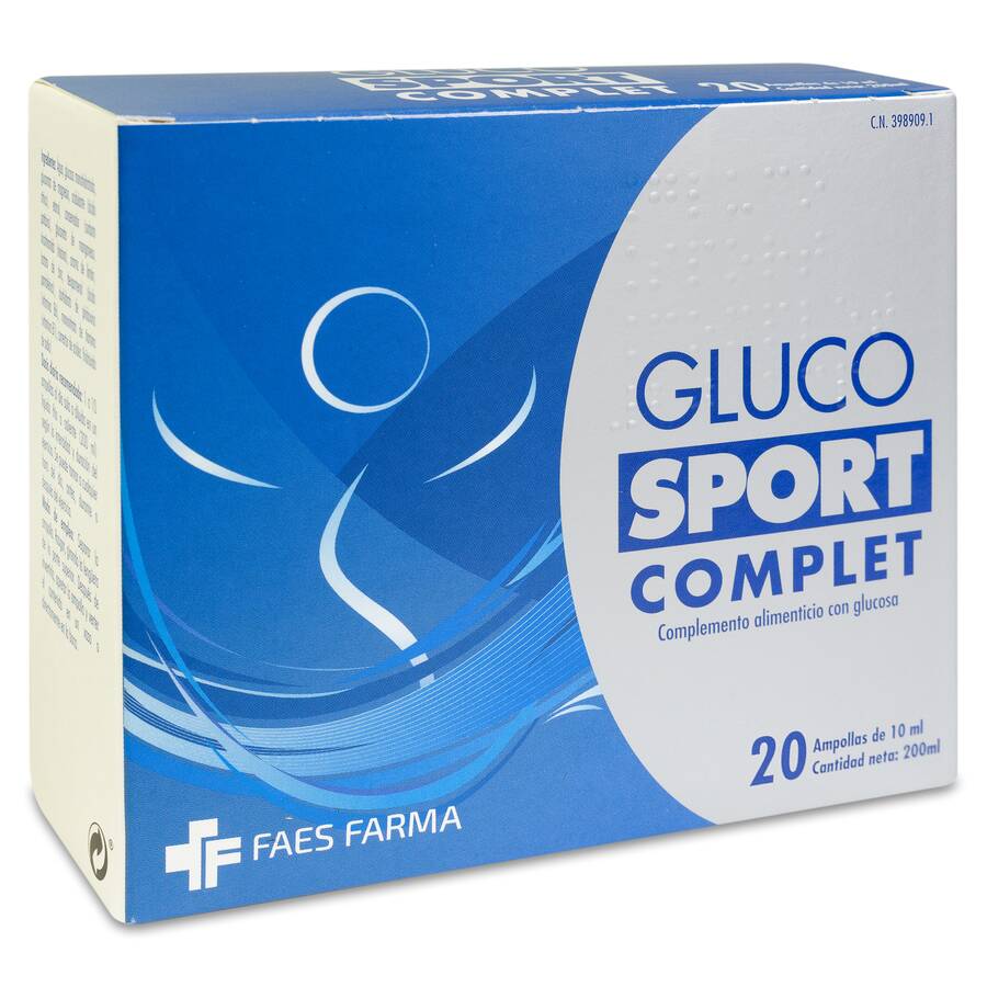 Glucosport Complet, 20 Ampollas image number null