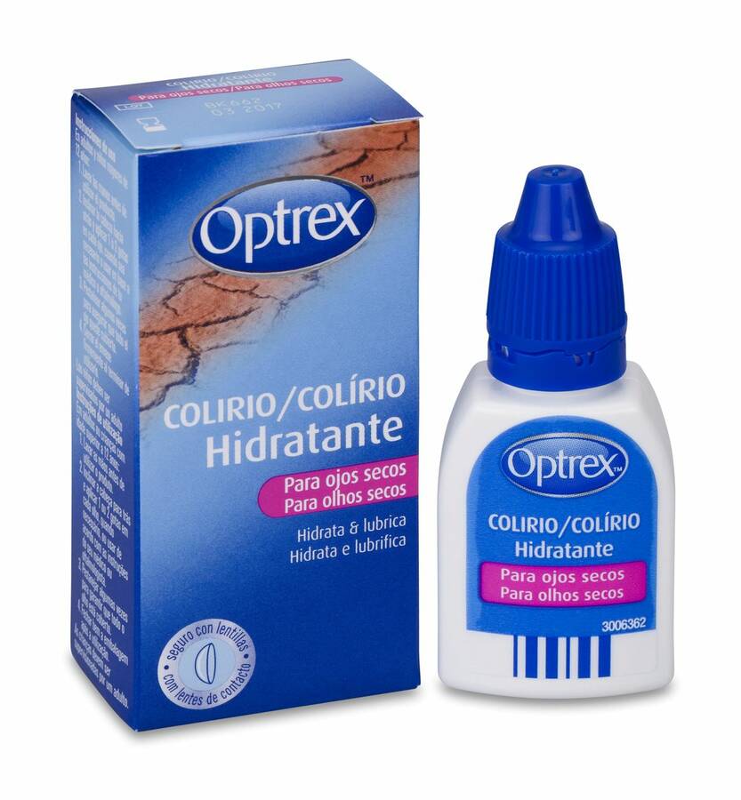 Optrex Colirio Hidratante Ojos Secos, 10 ml image number null