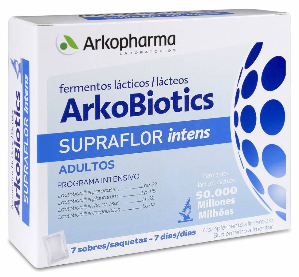 Arkopharma Arkobiotics Supraflor Intens Adultos, 7 Sobres image number null