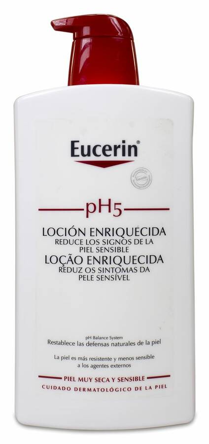 Eucerin Piel Sensible pH5 Loción Enriquecida, 1 L image number null