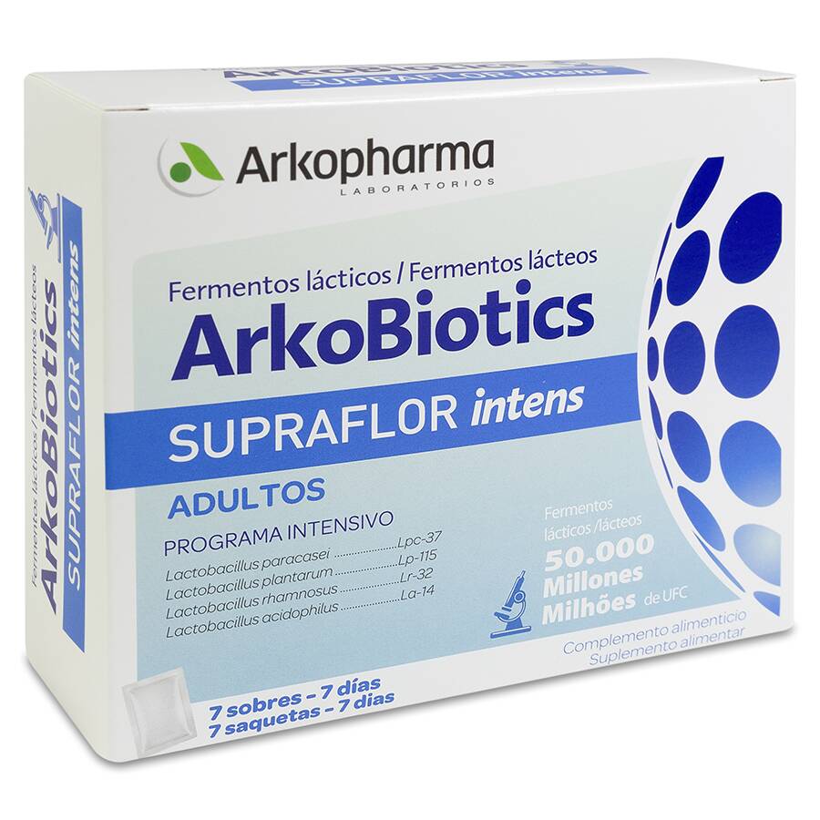 Arkopharma Arkobiotics Supraflor Intens Adultos, 7 Sobres image number null