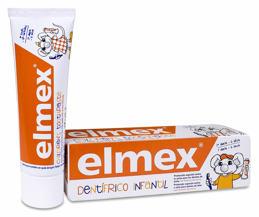 Elmex Pasta Dentífrica Infantil, 50 ml image number null