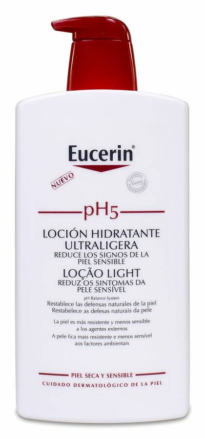 Eucerin pH5 Loción Ultraligera, 1 L image number null