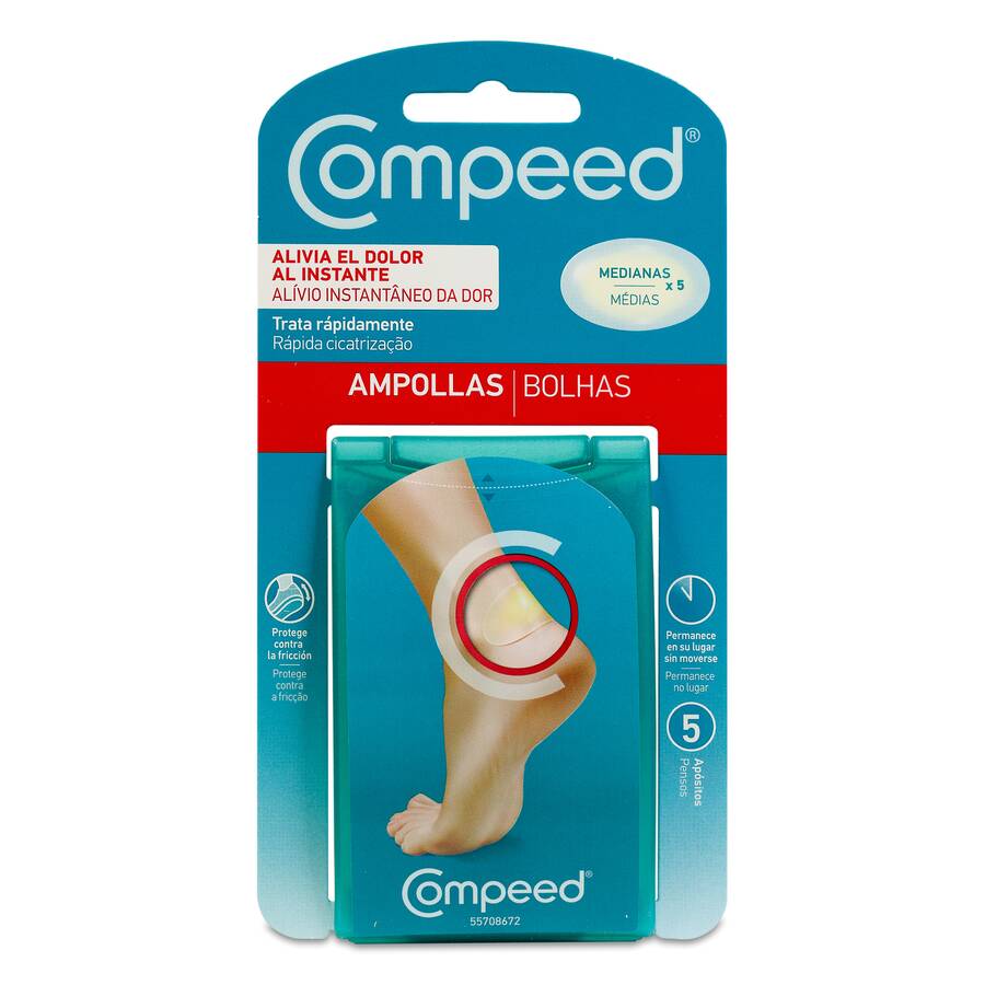 Compeed Ampollas Medianas, 5 Uds image number null