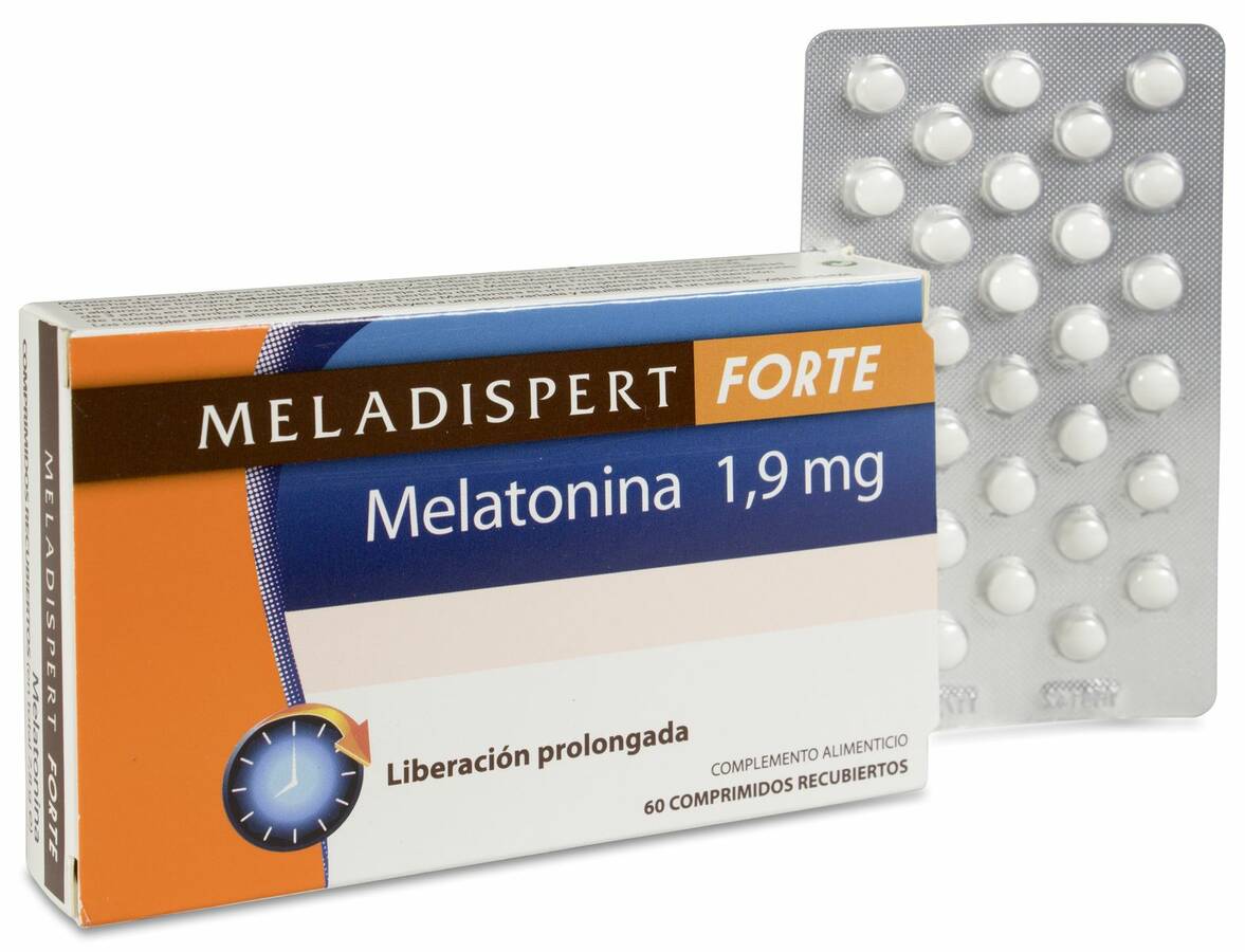 Meladispert Melatonina Forte 1,9 mg, 60 Cápsulas image number null