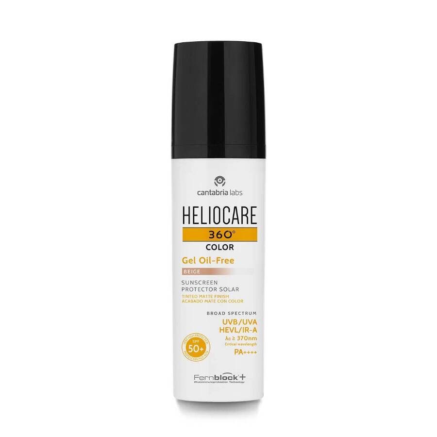 Heliocare 360º Gel Oil-free SPF 50+ Tono Beige, 50 ml image number null
