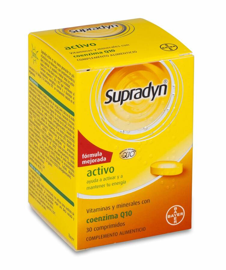 Supradyn Activo, 30 Comprimidos image number null